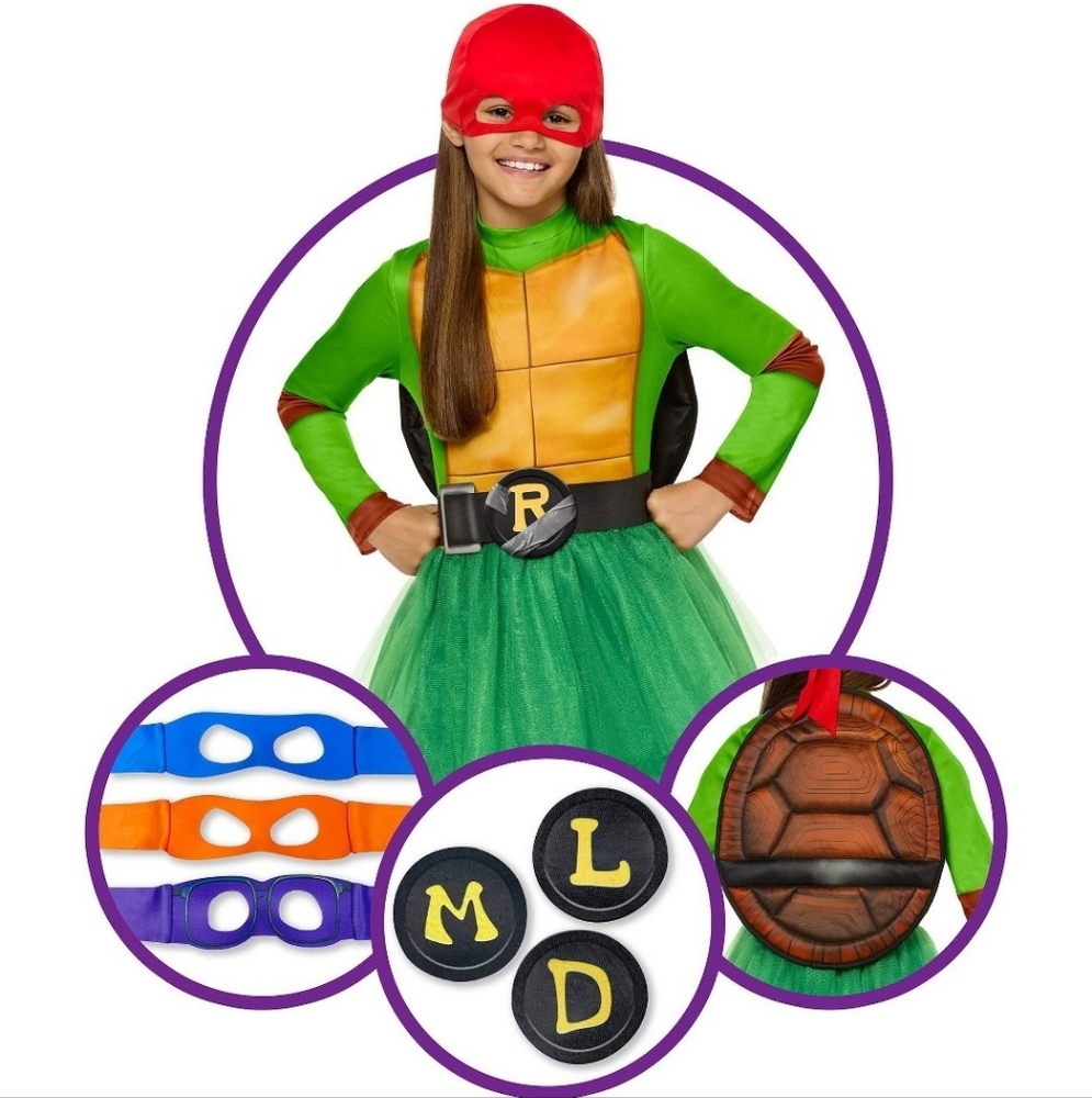 Teenage Mutant Ninja Turtles 4-in-1 costume